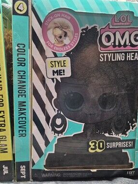 L.O.L. Surprise! O.M.G. Styling Head Toy - Teal, Black, White